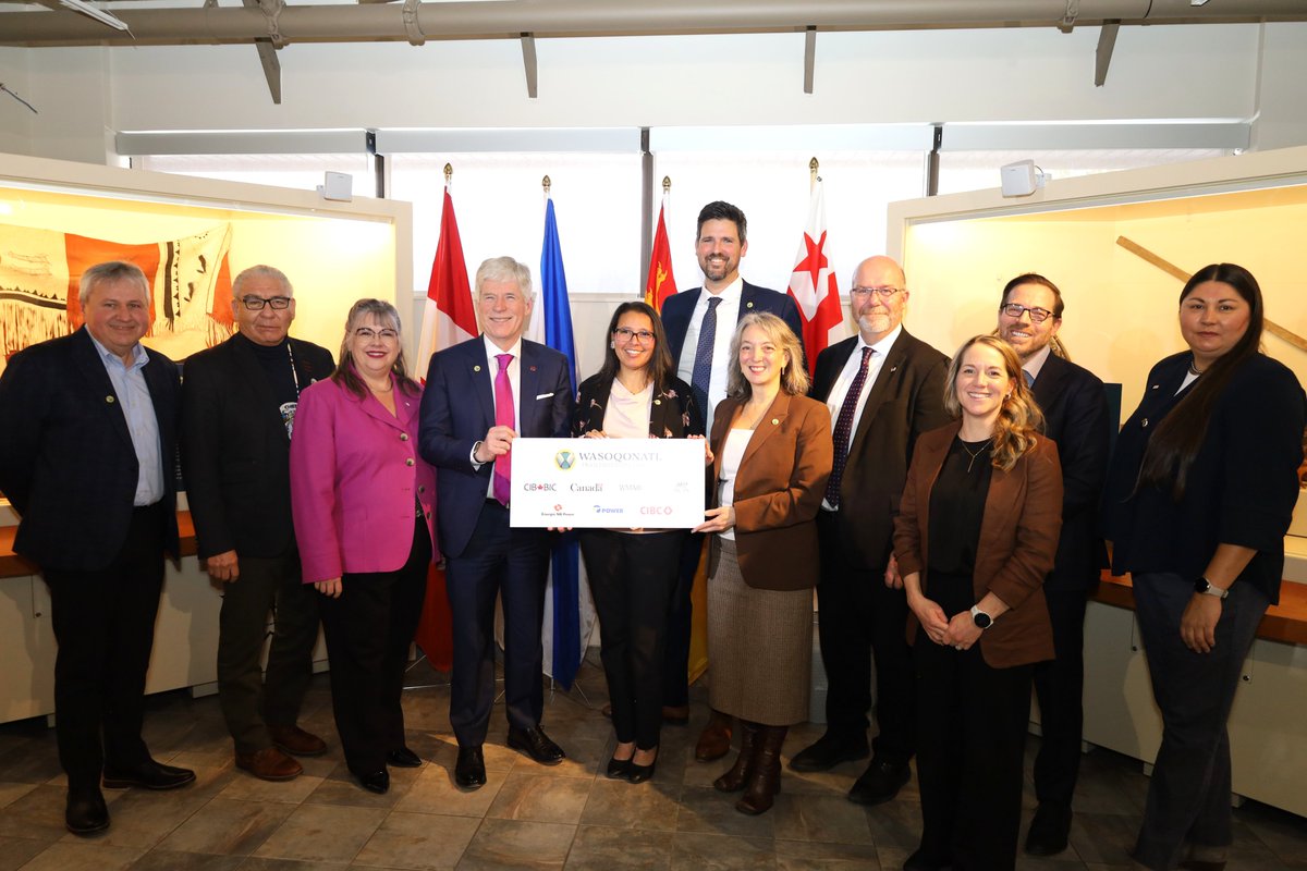 First Nations in Nova Scotia and New Brunswick acquiring ownership stakes in <a href="/nspowerinc/">Nova Scotia Power</a> led Wasoqonatl transmission line between the two provinces thanks to $54M CIB loan. cib-bic.ca/en/medias/arti…
#infrastructure #AtlanticCanada #indigenousequity