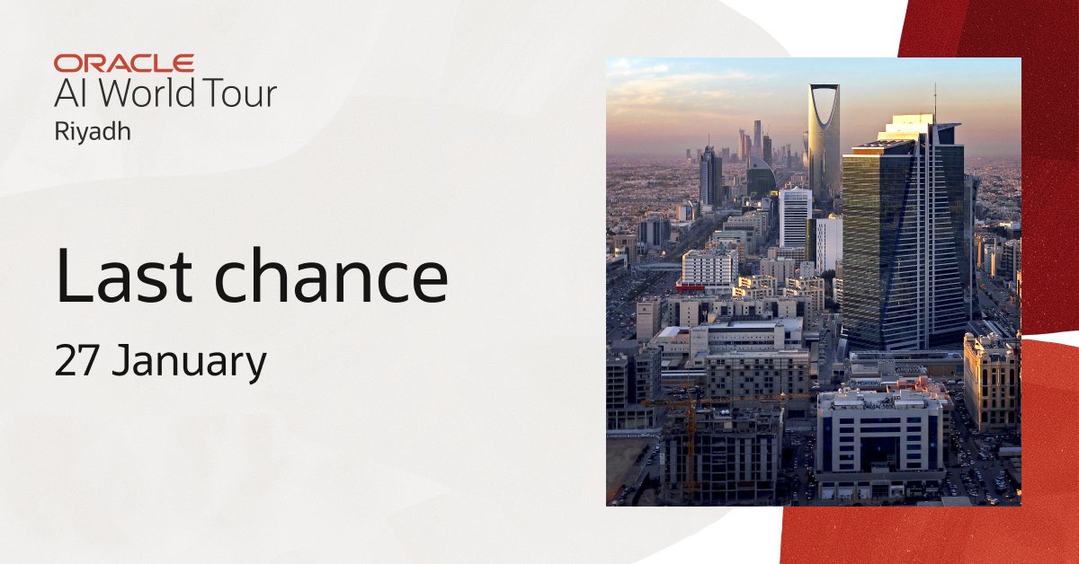 Oracle AI World tweet media