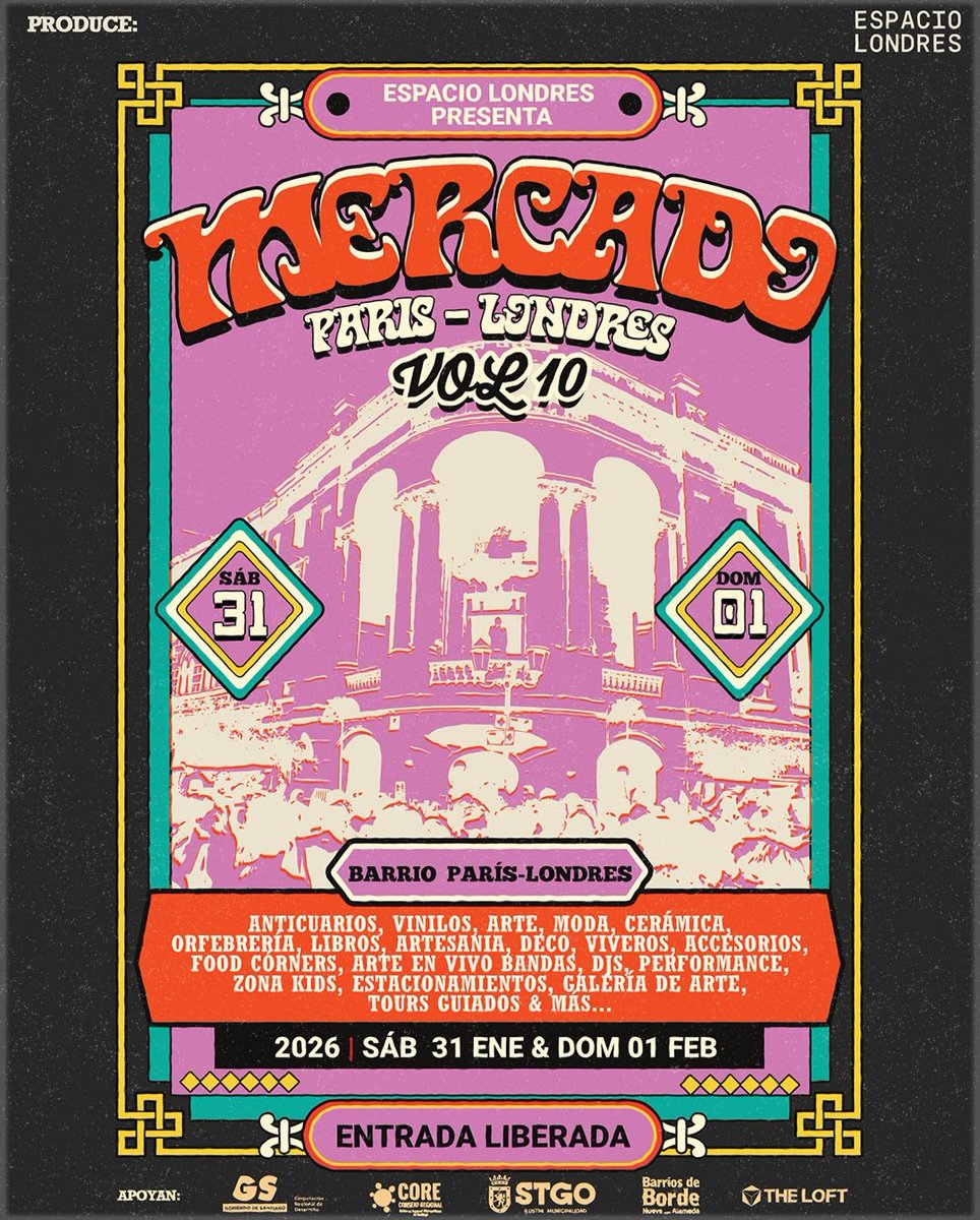 A fin de mes un nuevo #MercadoParísLondres y como siempre podrás encontrar los libros de <a href="/stgoandereditor/">Santiago-Ander</a> en el #stand de <a href="/loslibroscl/">Loslibroscl</a> 🥳📚🚀😎

+info👇