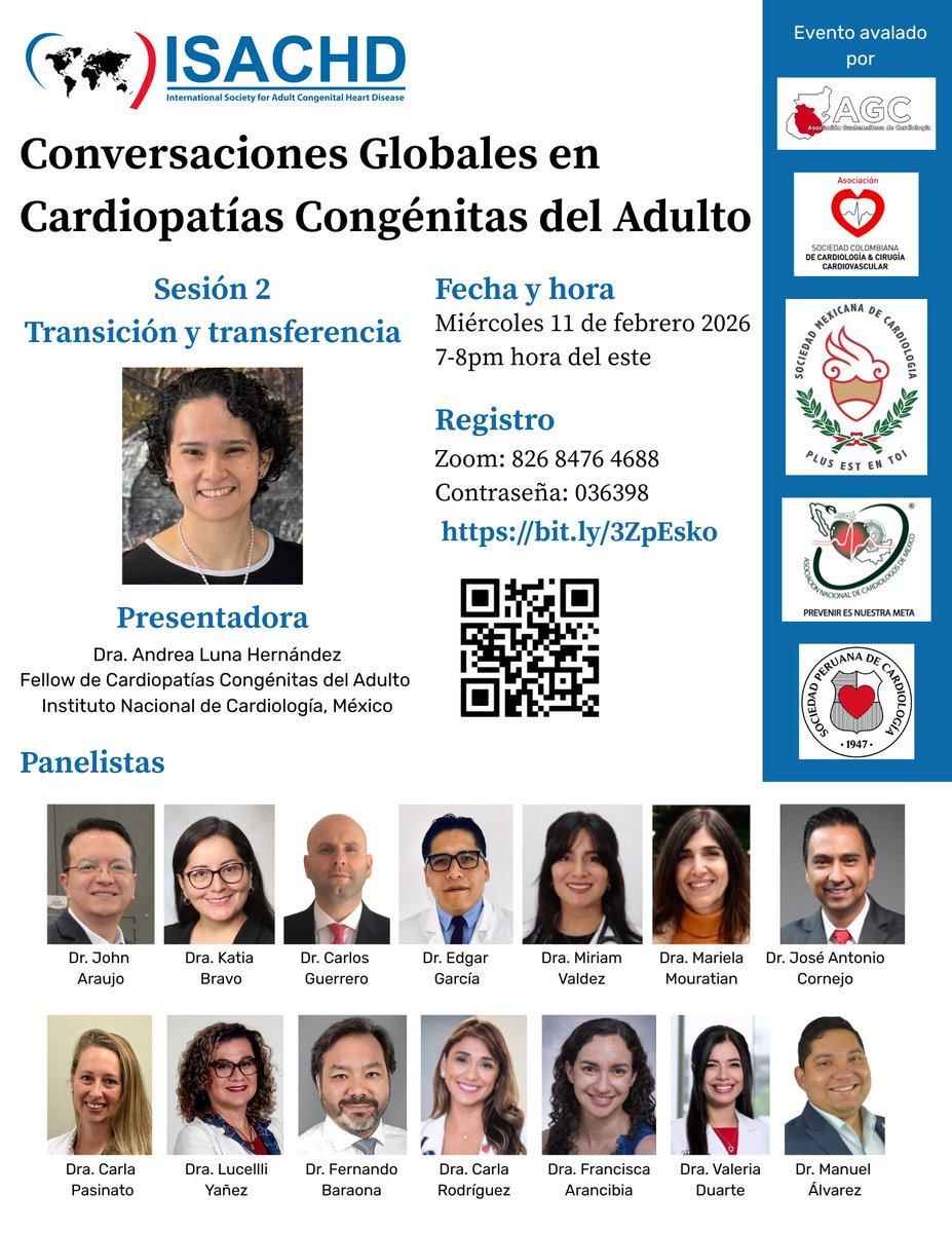 Int’l Society for Adult Congenital Heart Disease🌎 tweet media