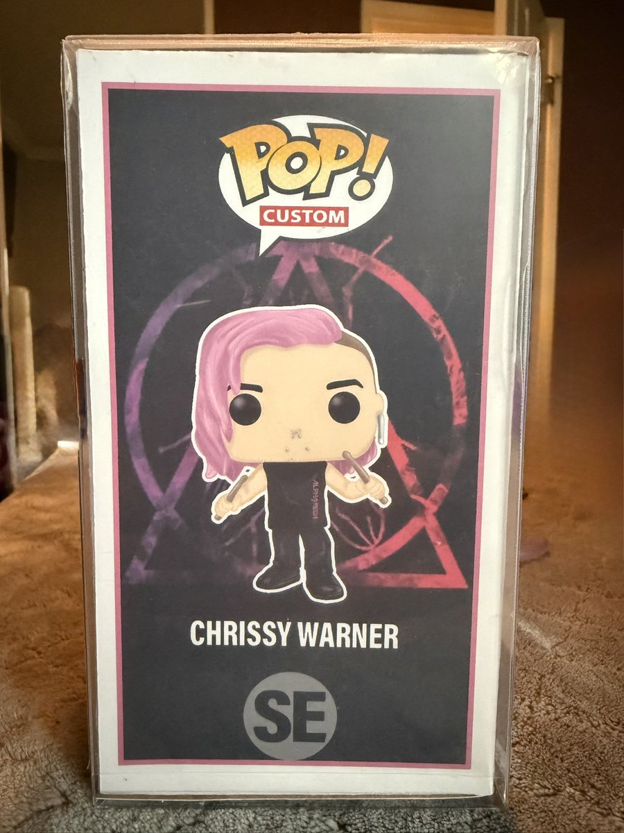 chrissydrums's tweet photo. This is so cool! Thank you, Adam. I love it!

Made by @warmachinemerch 

#chrissywarner #warmachinemerch https://t.co/CarzoHt7Di