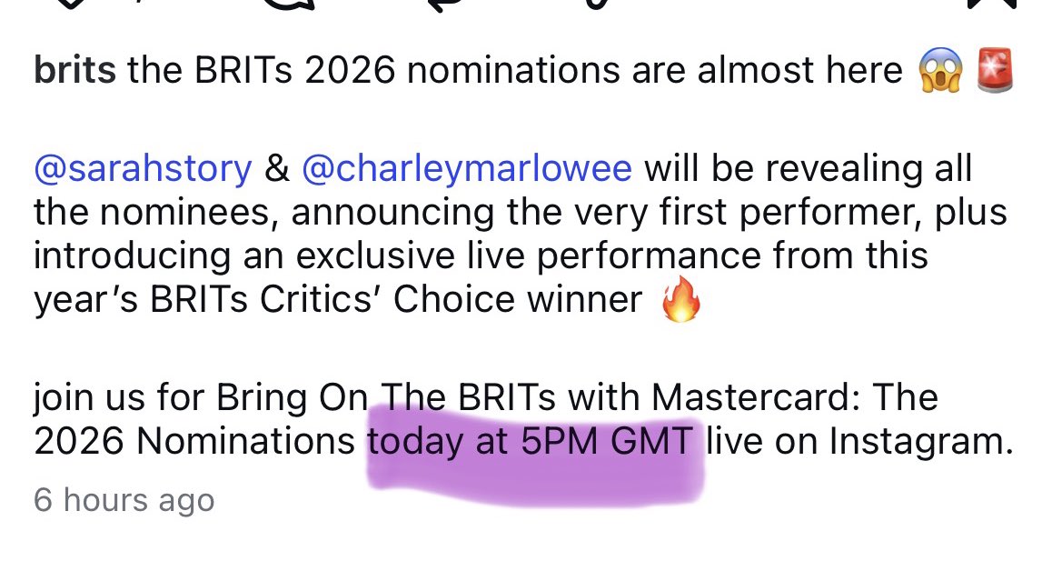 lockethma's tweet image. harry at the brits announcement in 20 minutes