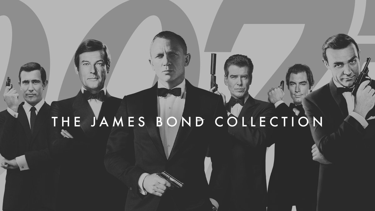 screentime's tweet image. Every 'JAMES BOND' film is now streaming on Netflix