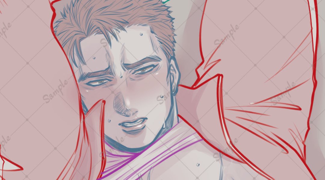 SKIMAにてラフのご提案をお送りしました！✍️
※年齢指定作品（一次創作BL）のため、サンプルはセンシティブ設定の上で一部のみ公開
#有償依頼 #有償イラスト