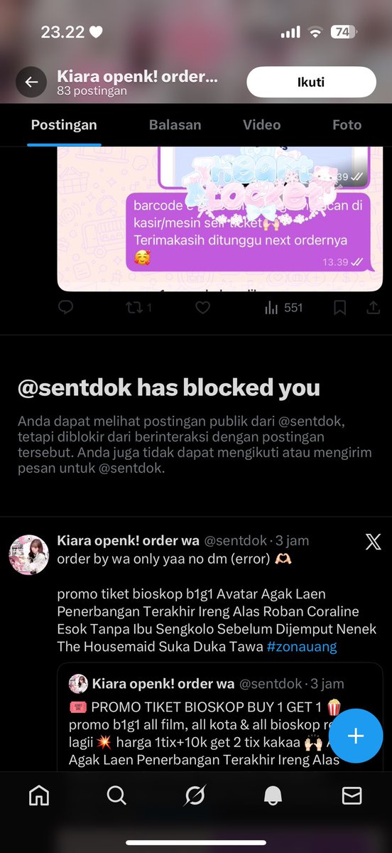 thewordsbywoman's tweet image. +62 831-5718-0734 username X : @sentdok PENIPU NETFLIX

 #zonamahasiswa #zonauang #zonajajan