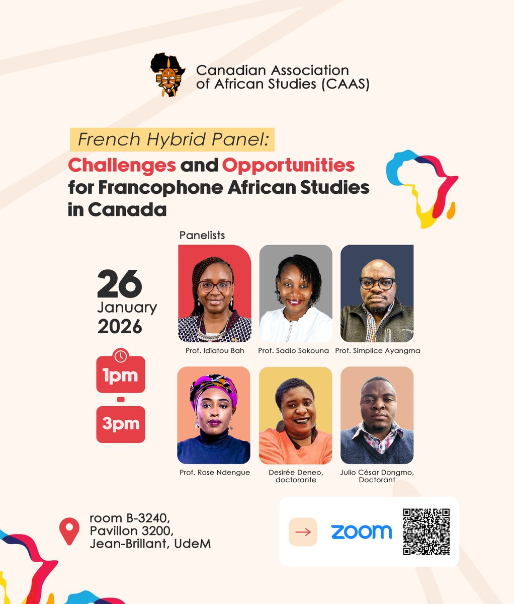 Canadian Association of African Studies / ACÉA tweet media