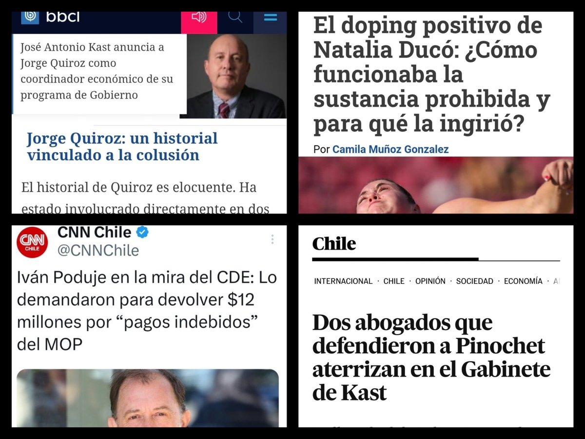 Qué hubiese pasado si Boric presentaba un gabinete con un prontuario como este? 

La prensa facha se habría dado un festín, lo hacían renunciar antes de asumir. Ahora todos calladitos con el gabinete del mal.

#gabinete