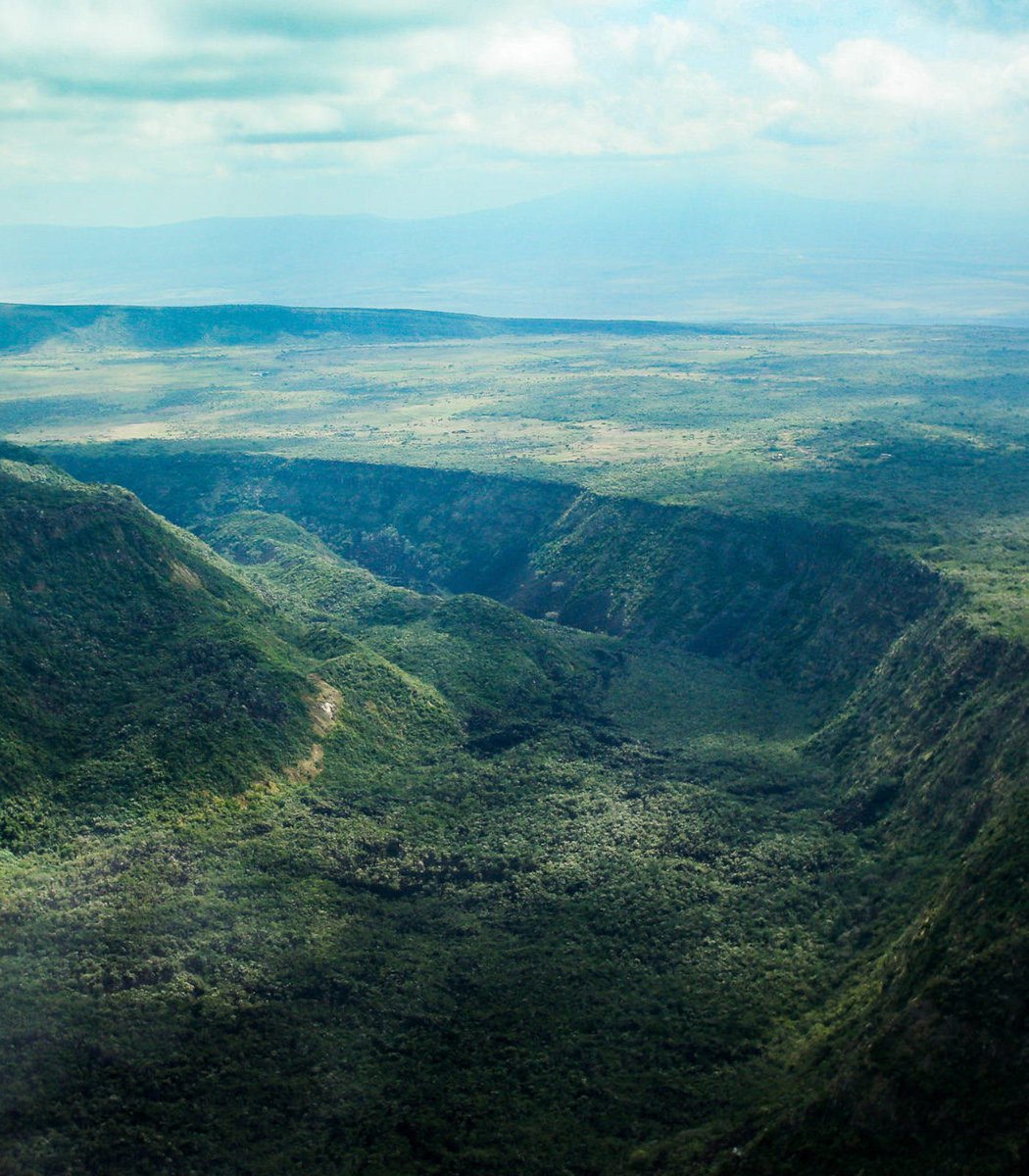 pubity's tweet photo. Africa is slowly splitting in half and turning into two continents.

The East African Rift is already visible, with this massive valley destined to one day become an ocean. https://t.co/uaz8vXF0zg