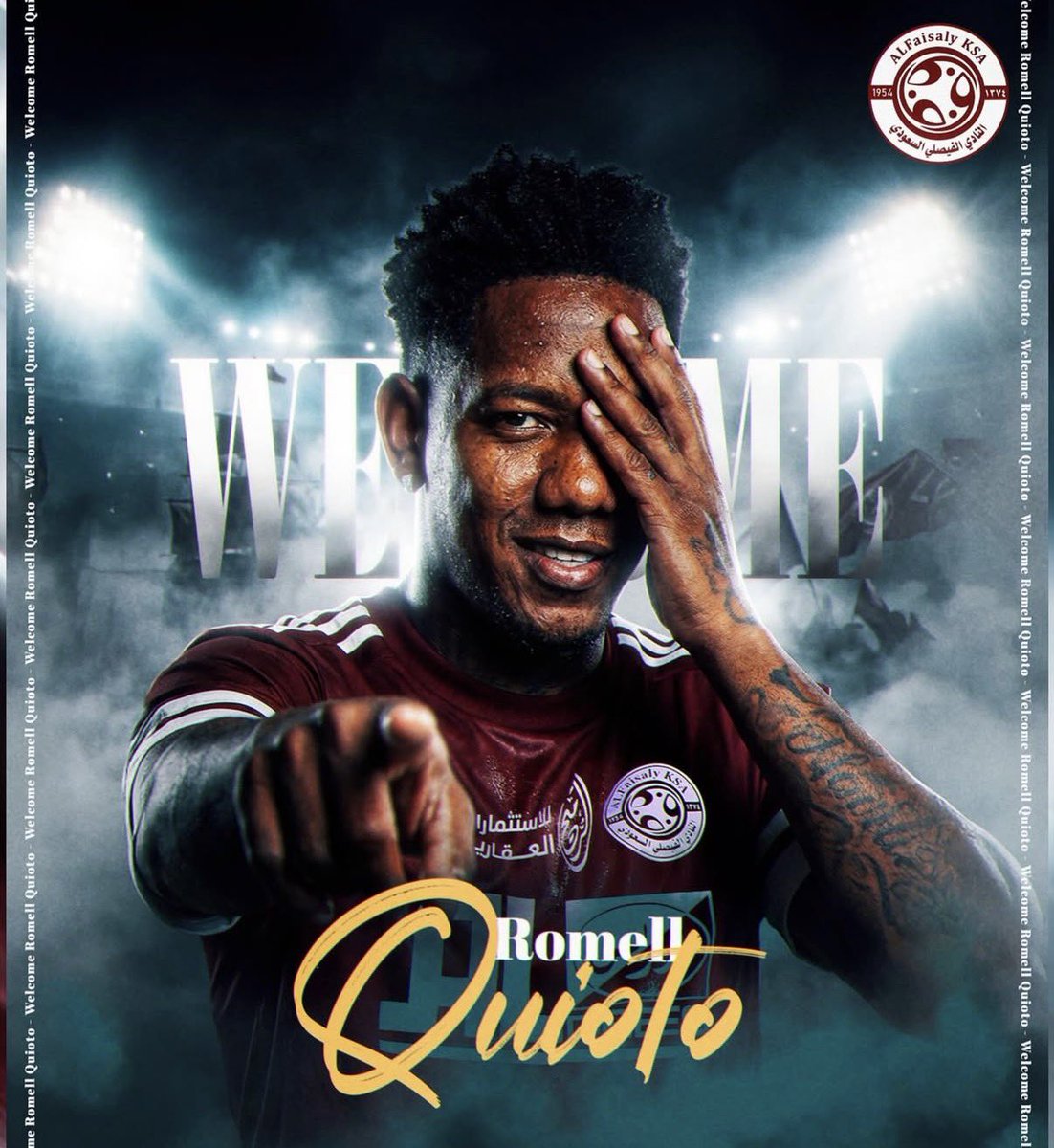 AlvaroDLaRocha's tweet image. 🚨 Oficial: Romell Quioto es nuevo jugador de Al-Faisaly de la Segunda División de Arabia Saudita tal y como adelanté el 19-Enero.

El delantero hondureño llega como AGENTE LIBRE y firmó contrato hasta el final de temporada.

Se contó todo el ciclo:

➥ Su salida de Al-Najma
➥…