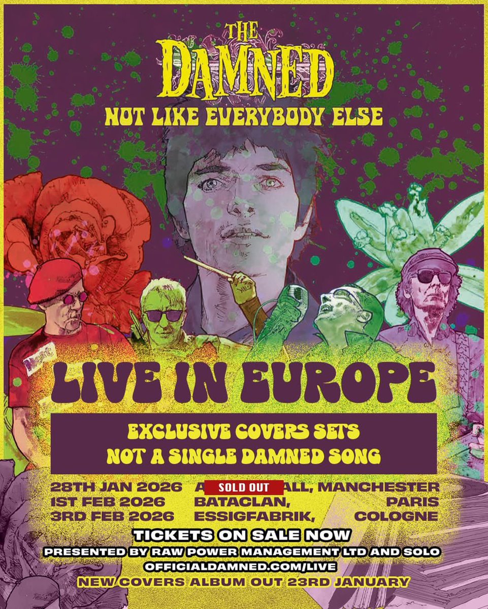 The Damned tweet media