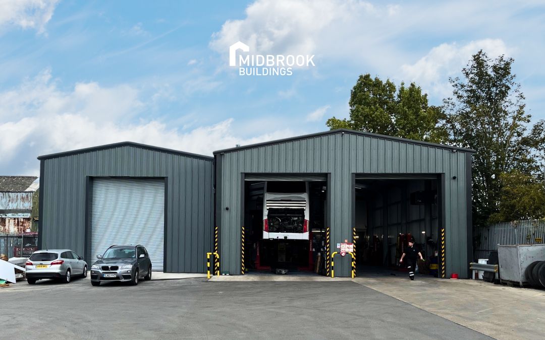 MidbrookBuildi1's tweet photo. Essex warehouse extension &amp; re-clad completed using a hot-rolled steel frame.

Midbrook delivered the turnkey project, from planning to completion, creating more storage &amp; a refreshed exterior.

View the case study: https://t.co/5TIafRFUM6

#SteelBuildings #WarehouseExtension https://t.co/P0rGMMo64T