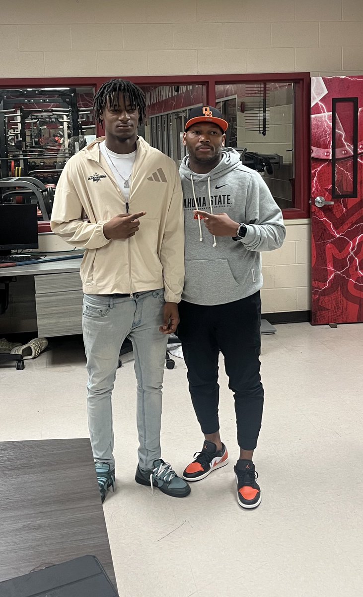 After a conversation with <a href="/CoachMalone18/">Jordan Malone</a> im blessed to receive an offer from Oklahoma State University <a href="/CowboyFB/">OSU Cowboy Football</a> <a href="/coachbmorgan/">Brian Morgan</a> <a href="/kmangum409/">Korey Mangum</a> <a href="/Dgorrer36/">Danny Gorrer</a> <a href="/CoachGrahamFB/">Marcus Graham, MA, BS</a> <a href="/247recruiting/">247Sports Recruiting</a> <a href="/247Sports/">247Sports</a> <a href="/On3/">On3</a> <a href="/PrepRedzoneTX/">Prep Redzone Texas</a> <a href="/247Hudson/">Hudson Standish</a> <a href="/TFloss32/">Todd Glawson</a>