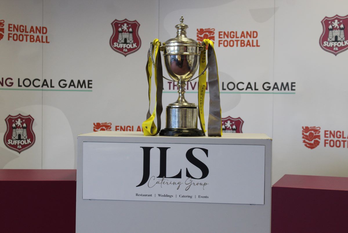 SuffolkFA's tweet image. The first of this season's @JLSCatering Suffolk Senior Reserve Cup Quarter-Finals takes place on Saturday when holders @BranthamAth U23s host @Sporting87Res, kick-off 1.30pm, in the weekend's only county cup fixture.

#SFAcountycups
#AThrivingLocalGame