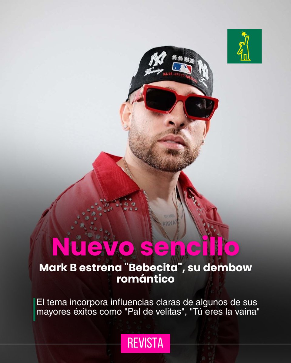 DiarioLibre's tweet photo. 🎶 |#MúsicaDL| El exponente urbano Mark B estrenó su nuevo sencillo Bebecita, un dembow romántico que reafirma su identidad musical y su habilidad para fusionar ritmo, sentimiento y un sonido atractivo para el público actual.
🔗 https://t.co/OiEb2aLyVD
#DiarioLibre #MarkB #Bebécita #Dembow