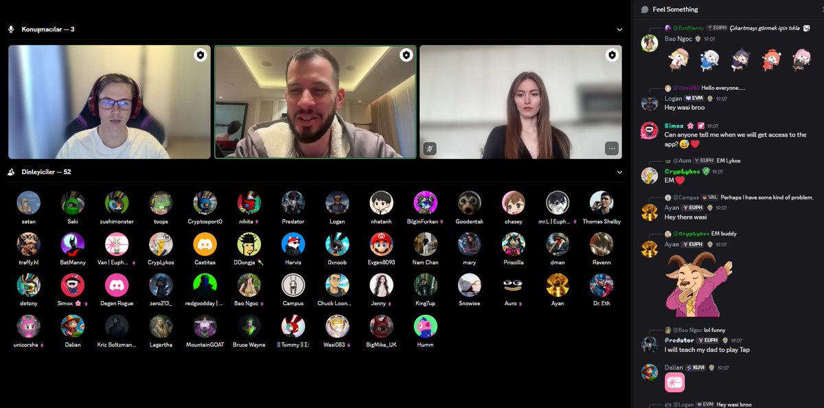 Many thanks to <a href="/NathanWorsley_/">Nathan Worsley ✨</a>, <a href="/caseycraig/"></a>, and <a href="/DefiDougi/">Defi Doug</a> for this productive and fun AMA season

With the MegaETH mainnet launch so close, we learned some very important information about <a href="/Euphoria_fi/">Euphoria</a>

Now we'll be able to experience Euphoria very soon, and I'm very excited