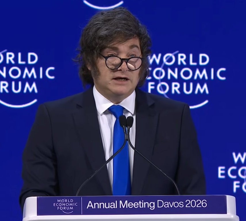 Trumperizar's tweet image. Foro de Davos // Foro de vagos