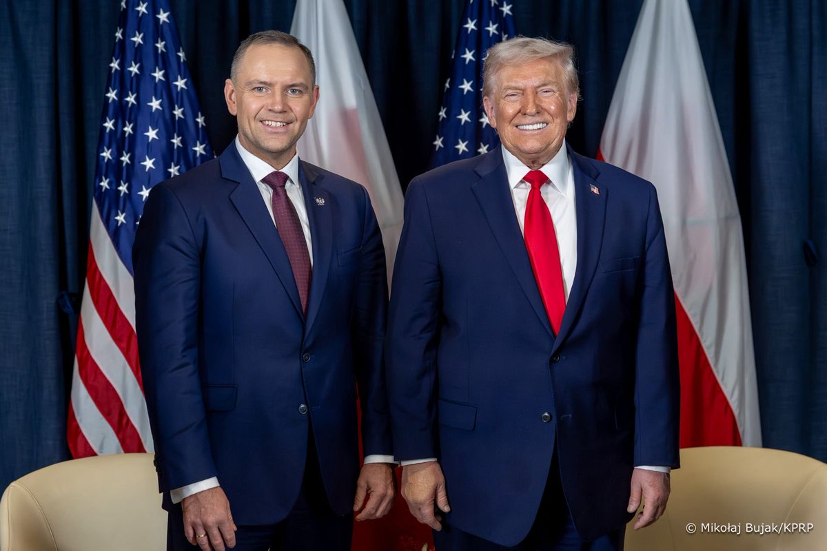 Dziękuję Panie Prezydencie <a href="/POTUS/">President Donald J. Trump</a> za udane spotkanie! 🇵🇱🤝🇺🇸