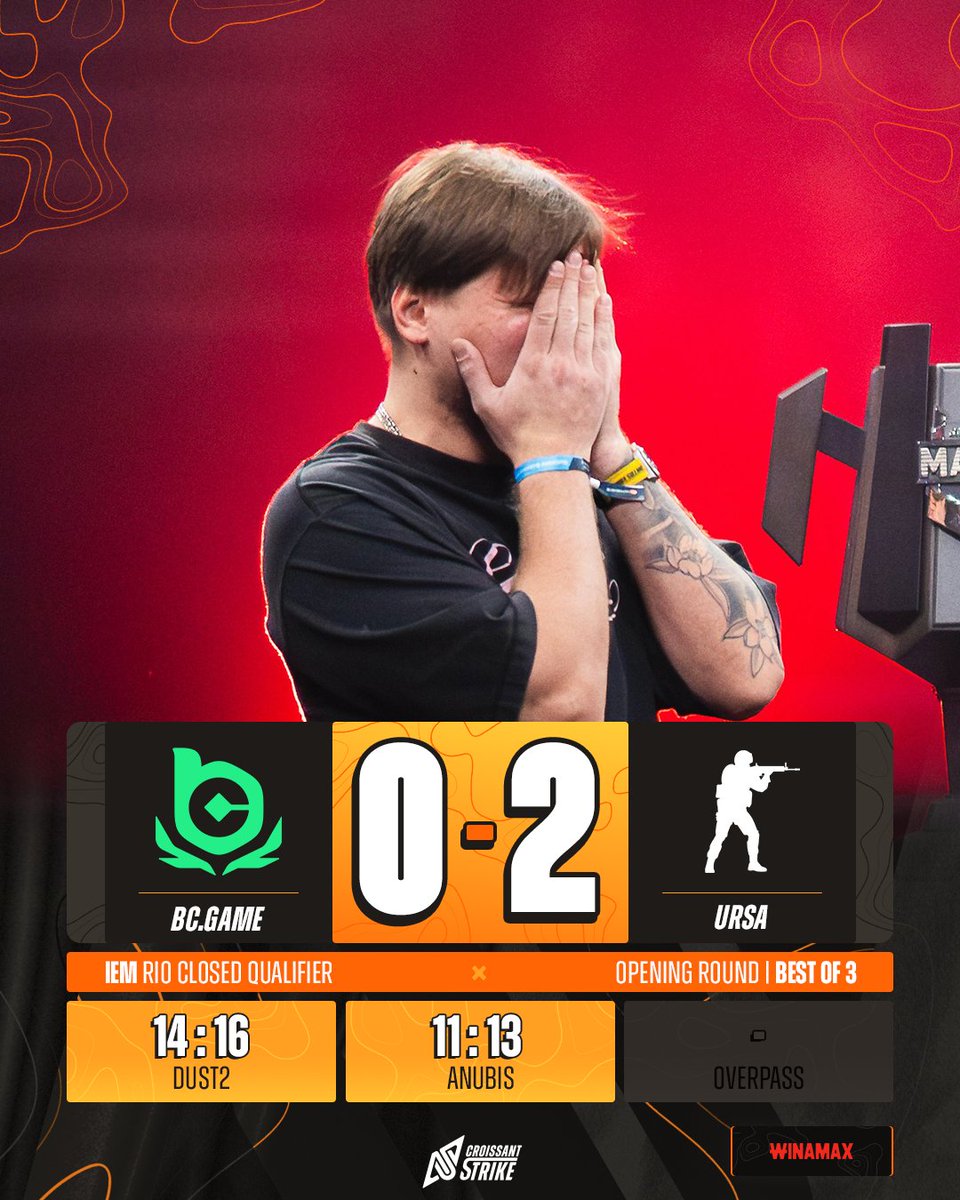 Excellent départ pour la nouvelle formation de 🇪🇺 BC Game !! 🤣🫵