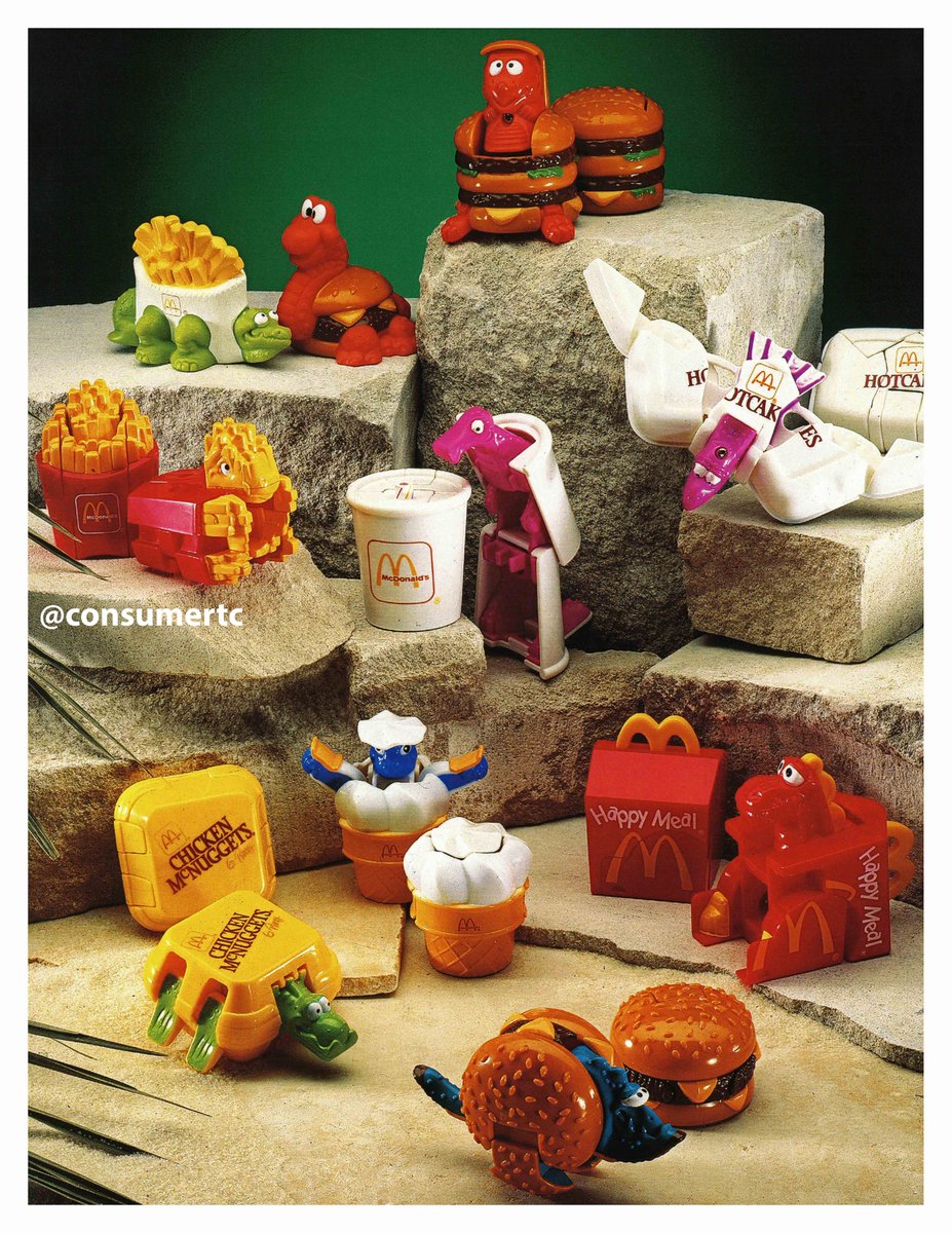 consumertc's tweet image. It looks like on Tuesday, McDonald's is releasing its first set of CHANGEABLES in 35 years! This is not an "adult" promo, it's SIXTEEN toys available in regular 'ol Happy Meals, so a new generation of kids can appreciate a transforming menu of McDonald's food/drink packaging!…