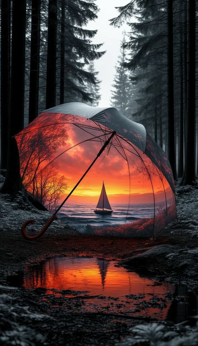 "Sería bueno tener 
      un mundo secreto,
         donde poder ir 
             a refugiarnos."

Buenos días.