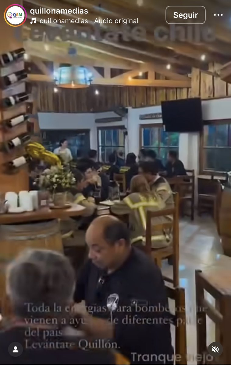 carlitalabra's tweet image. Aplausos para este restaurante que dio comida a los bomberos en la zona de Quillón 👏🏼👏🏼👏🏼👏🏼
Encontré su IG, si alguien está cerca ojalá puedan ir a comer y así devolver la mano.