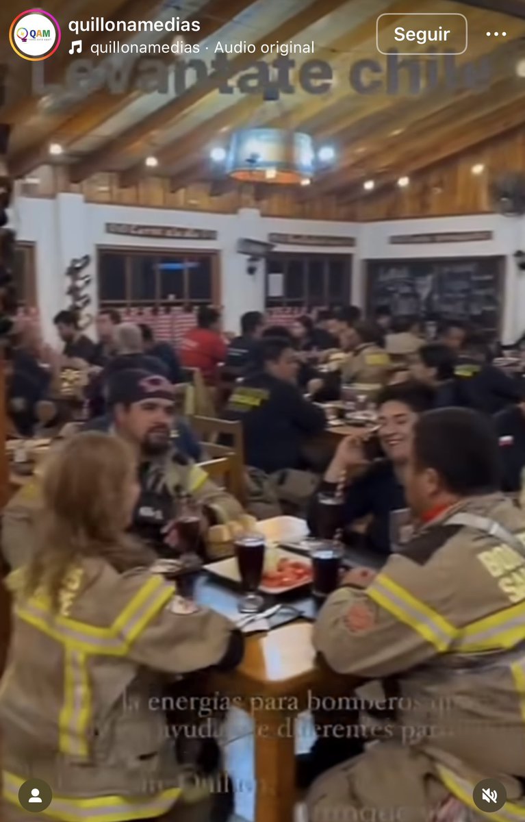 carlitalabra's tweet image. Aplausos para este restaurante que dio comida a los bomberos en la zona de Quillón 👏🏼👏🏼👏🏼👏🏼
Encontré su IG, si alguien está cerca ojalá puedan ir a comer y así devolver la mano.
