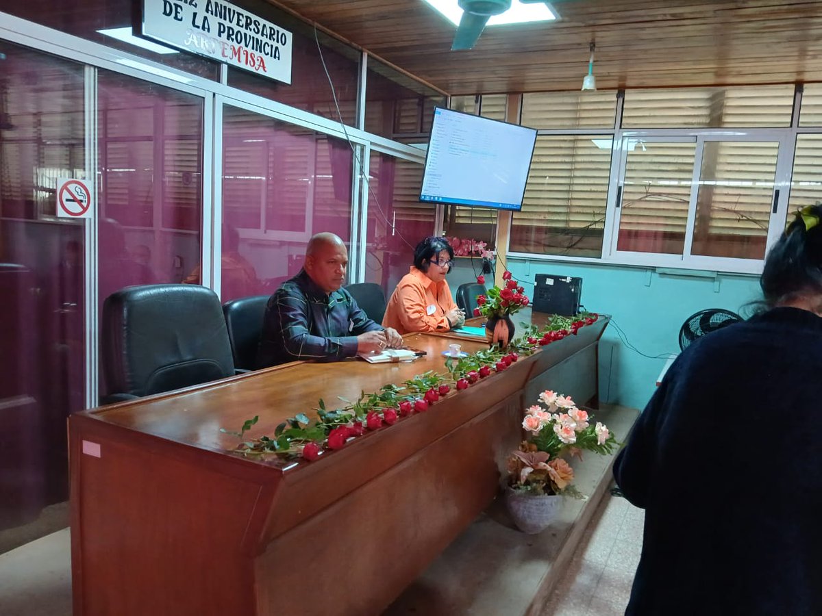 yarobyalvarez's tweet photo. Participo esta jornada en el Balance de los objetivos e indicadores de trabajo en la Dirección General de Educación en San Antonio de los Baños, espacio oportuno para evaluar resultados y proyectar acciones que permitan perfeccionar la labor educativa  #ArtemisaJuntosSomosMás https://t.co/2WMABOxcwW
