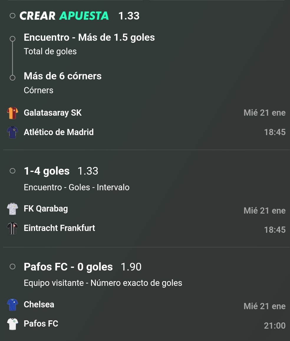 StakeGtips's tweet image. Combi traviesa para la champions
⚽️🇪🇺