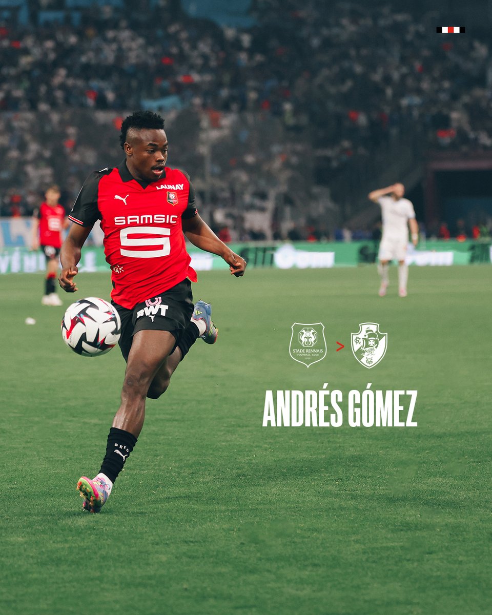 Prêté en août à <a href="/VascodaGama/">Vasco da Gama</a>, Andrés Gómez est définitivement transféré dans le club carioca. Rouge et Noir pendant une saison, Andrés aura évolué à 19 reprises sous la bannière bretonne, inscrivant 3 buts.

Bonne route Andrés ! 🇧🇷