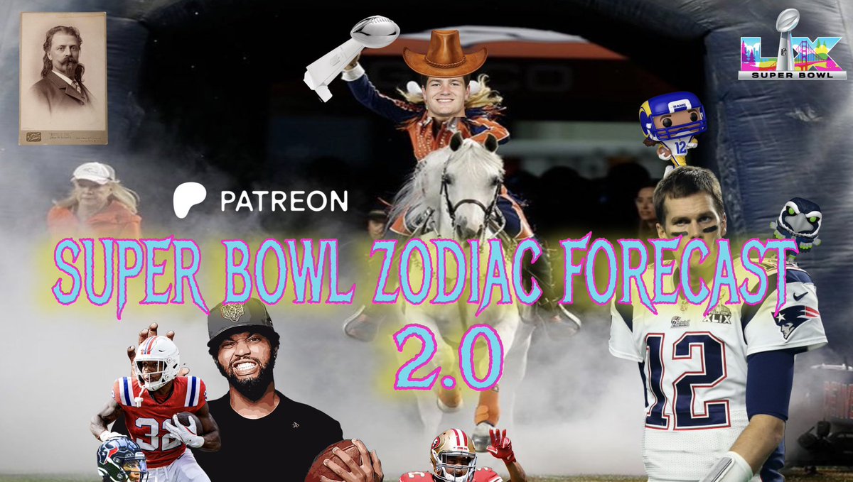FightFiends's tweet image. SUPER BOWL 60 
ZODIAC FORECAST 2.0
⚡️🏈🔮 OUT NOW ON YOUTUBE 🔮🏈⚡️
youtu.be/dDkeWBHLJ1o?si…
#NATIONALFIXEDLEAGUE #NFL #SUPERBOWL