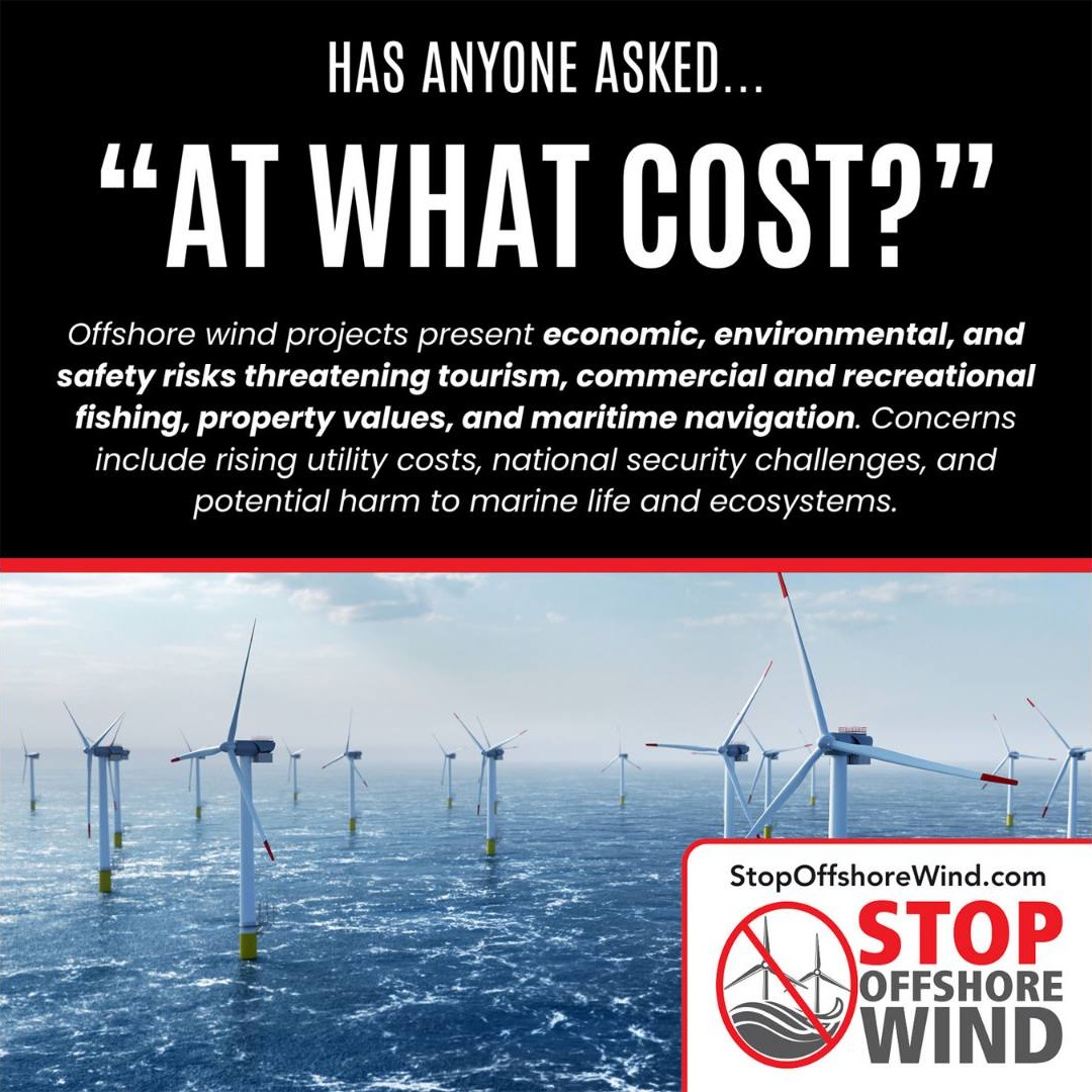 Offshore wind remains an active and evolving issue for our coast.

Federal reviews and legal challenges tied to the proposed project near Ocean City are still ongoing.

This is not over. Staying informed matters. bit.ly/3HszaPO