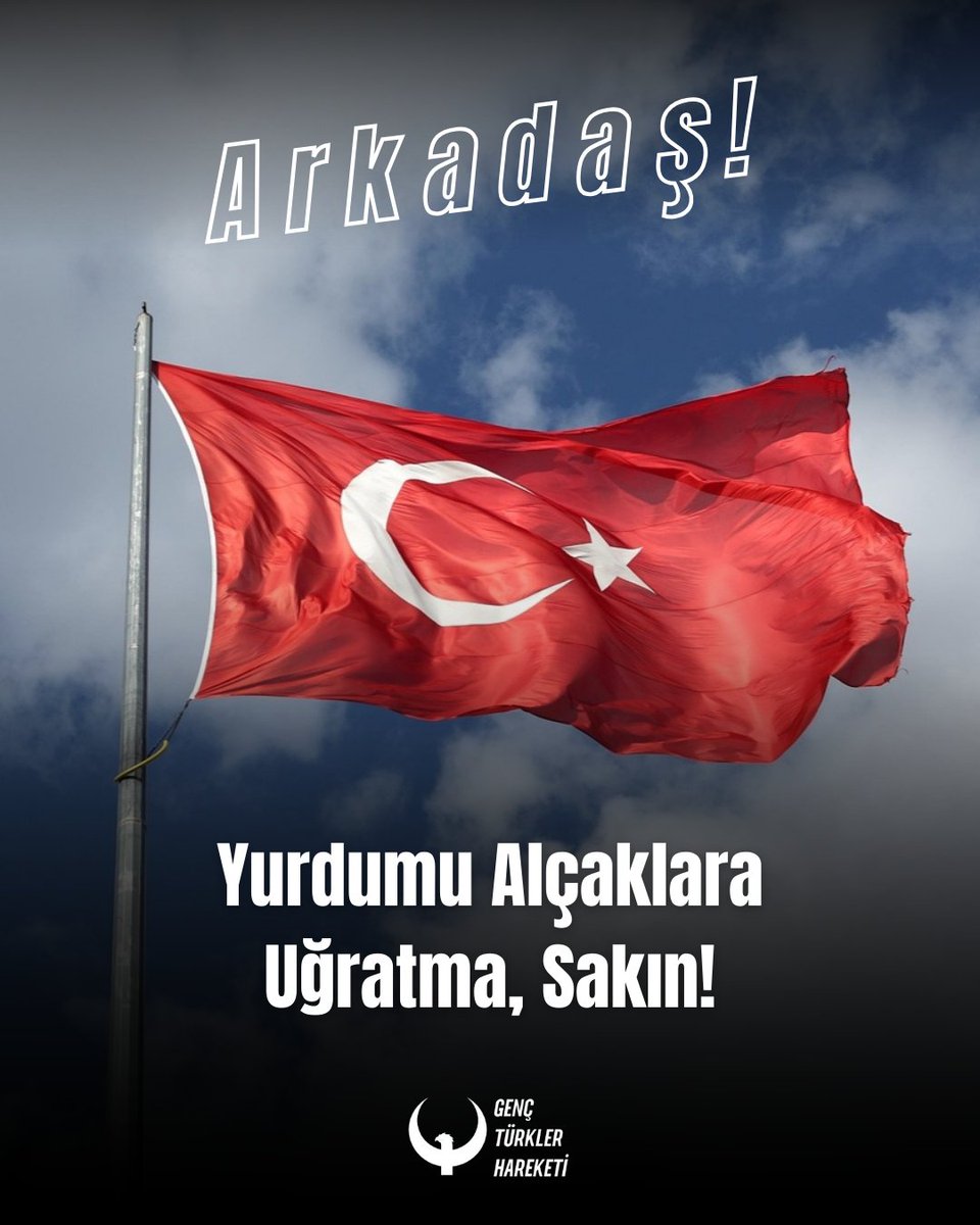Türk Bayrağına yönelik saldırılar, kamu düzenini hedef alan isyan çağrıları ve siyaseti terör imalarıyla kirletme girişimleri kabul edilemez. Bu milletin hain itlere sabrı olmayacaktır. Devletin birliği, milletin onuru söz konusudur.
Bu çizgiyi aşan hainler karşılarında Genç