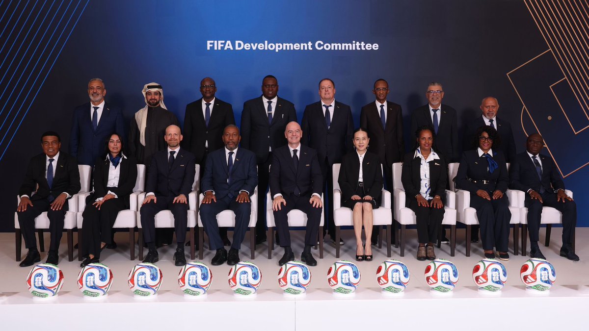 I’m honored to share the very first official photo of newly elected FIFA Development Committee. It’s always a pleasure to share common knowledge with the representatives from other associations and looking for the opportunities how we can we together improve infrastructure, sport