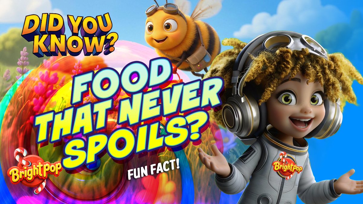 BrightPopTV's tweet photo. Food that never goes bad? 
Click on the link below and find out more! 
https://t.co/BTx2bnshGj https://t.co/4P9xzgplDb