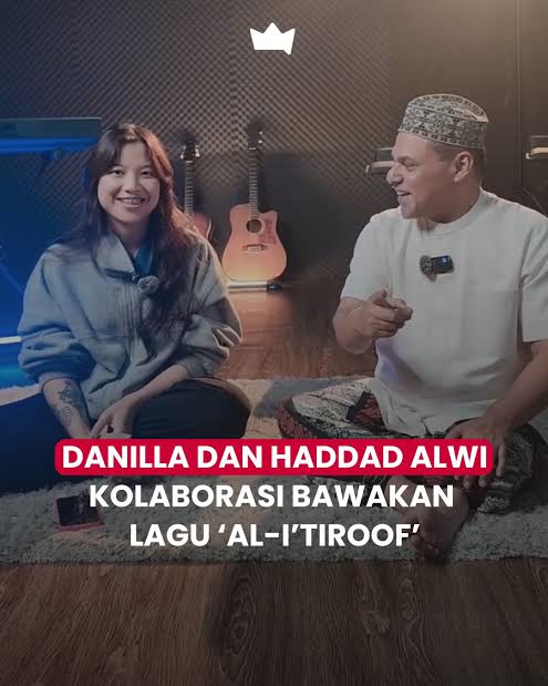 Siapa sangka kita bakal berkesempatan menikmati kolaborasi: Haddad Alwi &amp; Danilla sebelum Perang Dunia III benar2 terjadi.