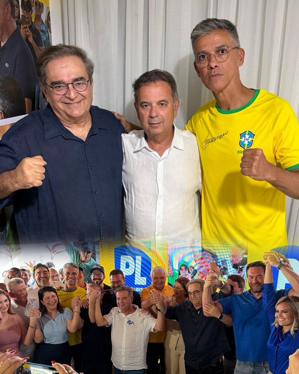 Unidos pelo Rio Grande do Norte 🤝
Ao lado do nosso líder, senador Rogério Marinho, e de Álvaro Dias, nosso pré-candidato a GOVERNADOR do RN! 

ESTAMOS JUNTOS!