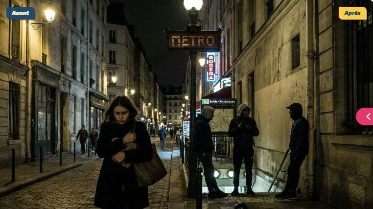 Municipales à Paris : Fausse bouche de métro, visages déformés… Sarah Knafo utilise l’IA pour représenter la capitale
➡️ l.leparisien.fr/Jela
