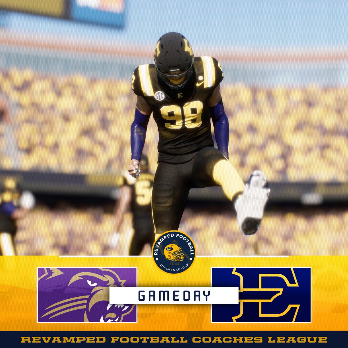 East Tennessee looks to start off on the right foot while WCU looks to bounce back from a loss last week.

discord.gg/revamped-footb…