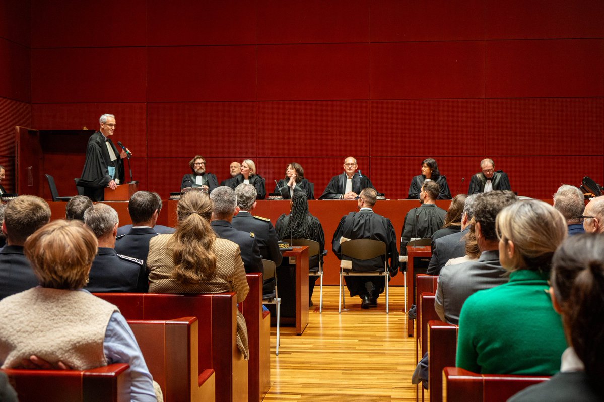 Image de Préfet des Pays de la Loire et de Loire-Atlantique - #Justice | Fabrice Rigoulet-Roze, préfet, était présent à l’audience solennelle de rentrée au Tribun