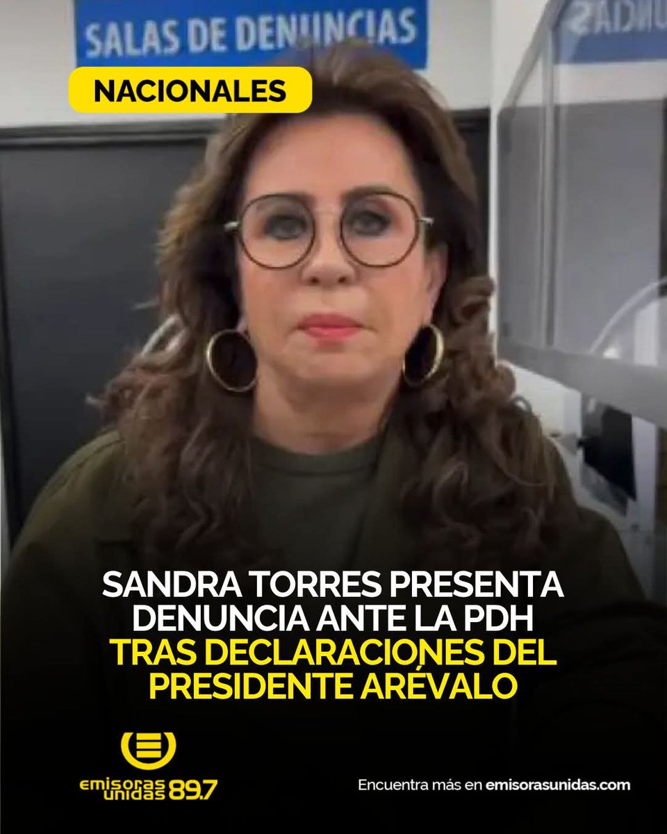 #EUNacionales La excandidata presidencial consideró que el mandatario Bernardo Arévalo hizo "insinuaciones" utilizando su apellido para vincularla con hechos violentos que se han dado en el país.