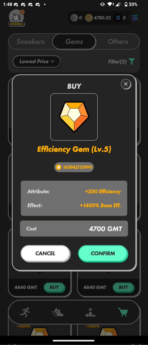 cryptpdac's tweet image. ふふふ、、、買っちゃった、、、
もうちょい安く買えるかもだけどまぁ良しとしよう☺️

#stepn