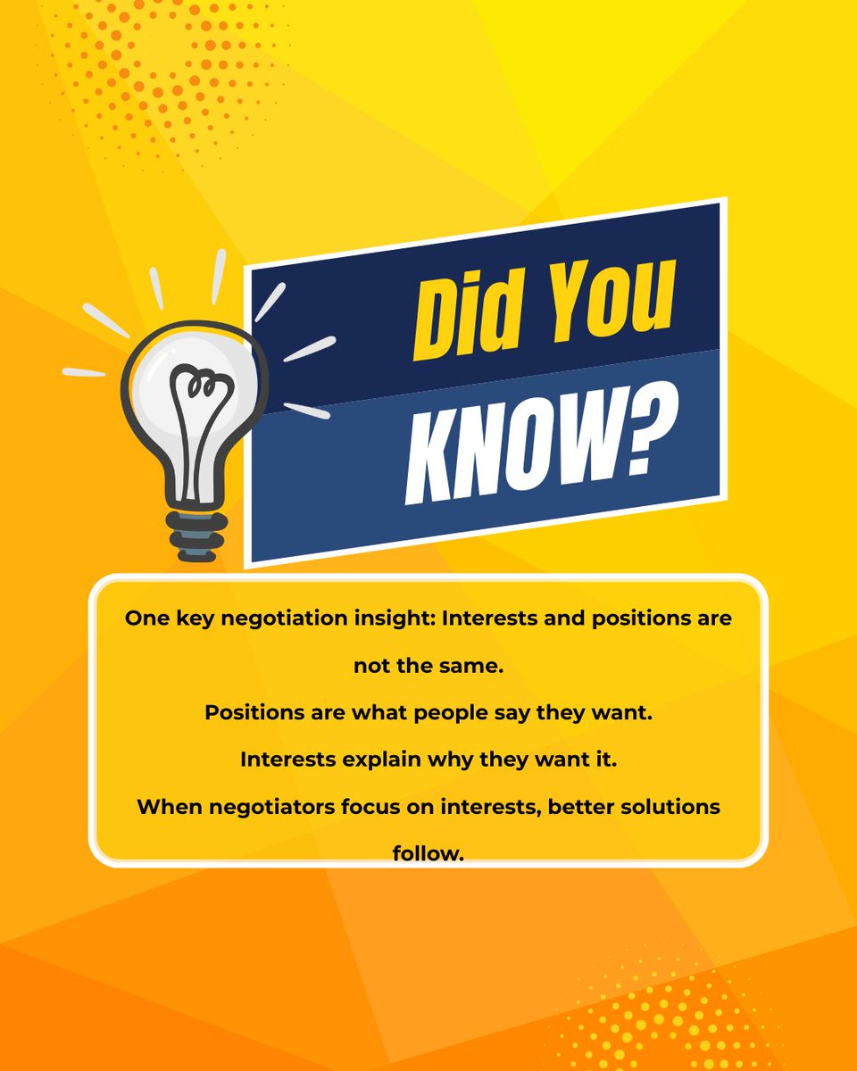 Negotiation Works tweet media