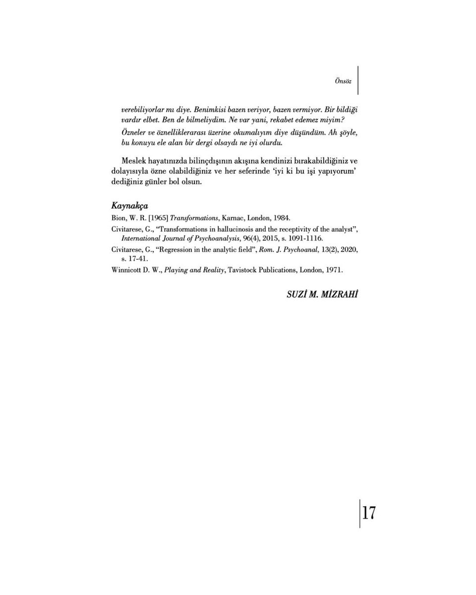 Psikanaliz Yazıları’nın Öznelliklerarası dosya başlıklı 51. Sayısı yayınlandı.