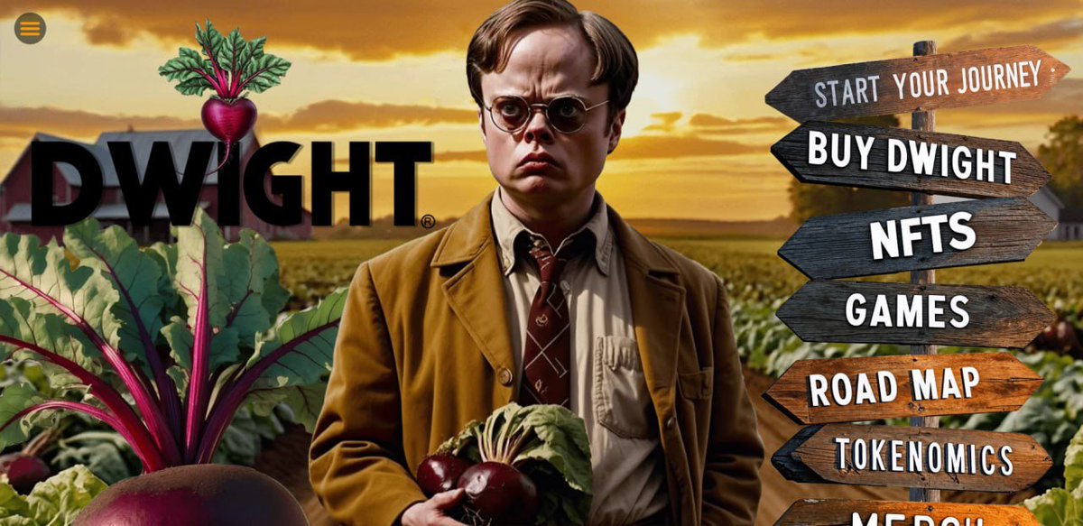The $DWIGHT community does not beg for attention.  

We build. We hold. We wait.  

Desperation is for projects without structure. 

 We are not that project.  

t.me/Dwight_Solana 🐻🍠🚀

dwightmeme.xyz