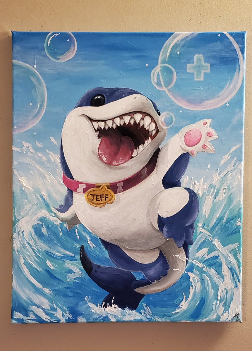 Stix_789's tweet photo. I painted Jeff! https://t.co/XRqIXiAIP7