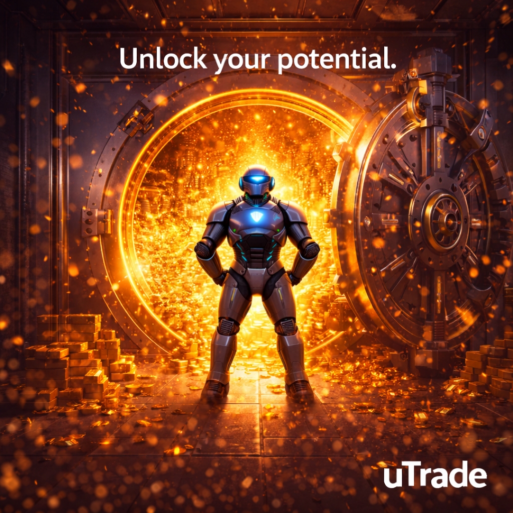 Unlock your potential.

What holds people back isn’t lack of opportunity — it’s hesitation.
Your growth begins the moment you decide to step forward, refine your skills, and trust your process.
Potential isn’t something you wait for. It’s something you activate.

With uTrade, the