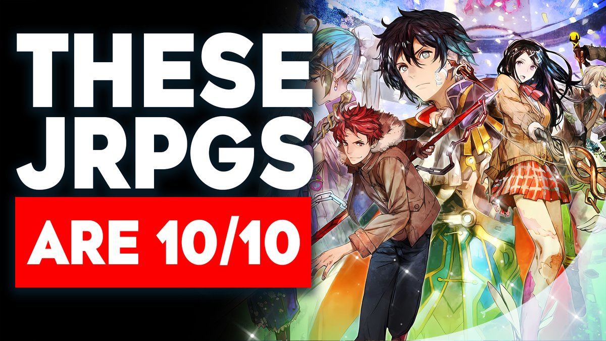🚨NEW VIDEO IS UP!!🚨

I really felt the need to highlight some JRPGs that stand out to me as exceptional. Here's a list of JRPGs that I consider to be a 10/10. 

These are more modern games so everything here is easily playable!

Video linked below!👇