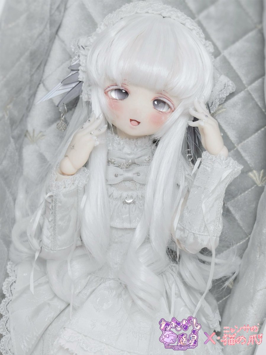 宣伝失礼いたします🙇🏻
現在、DDH-27を出品中です✨
今回は ニャンサさん（ <a href="/krjr5490/">ニャンサ</a> ）と再びコラボし、ヘッド＋ネイルハンドのセットとなっております！
終了は 1/25(日) 23:29 です。
よろしければぜひご覧くださいませ✧*｡(„ˊᗜˋ„)✧*｡
reurl.cc/9bNqVV
#わたがしっ子
#ニャンサの猫の爪