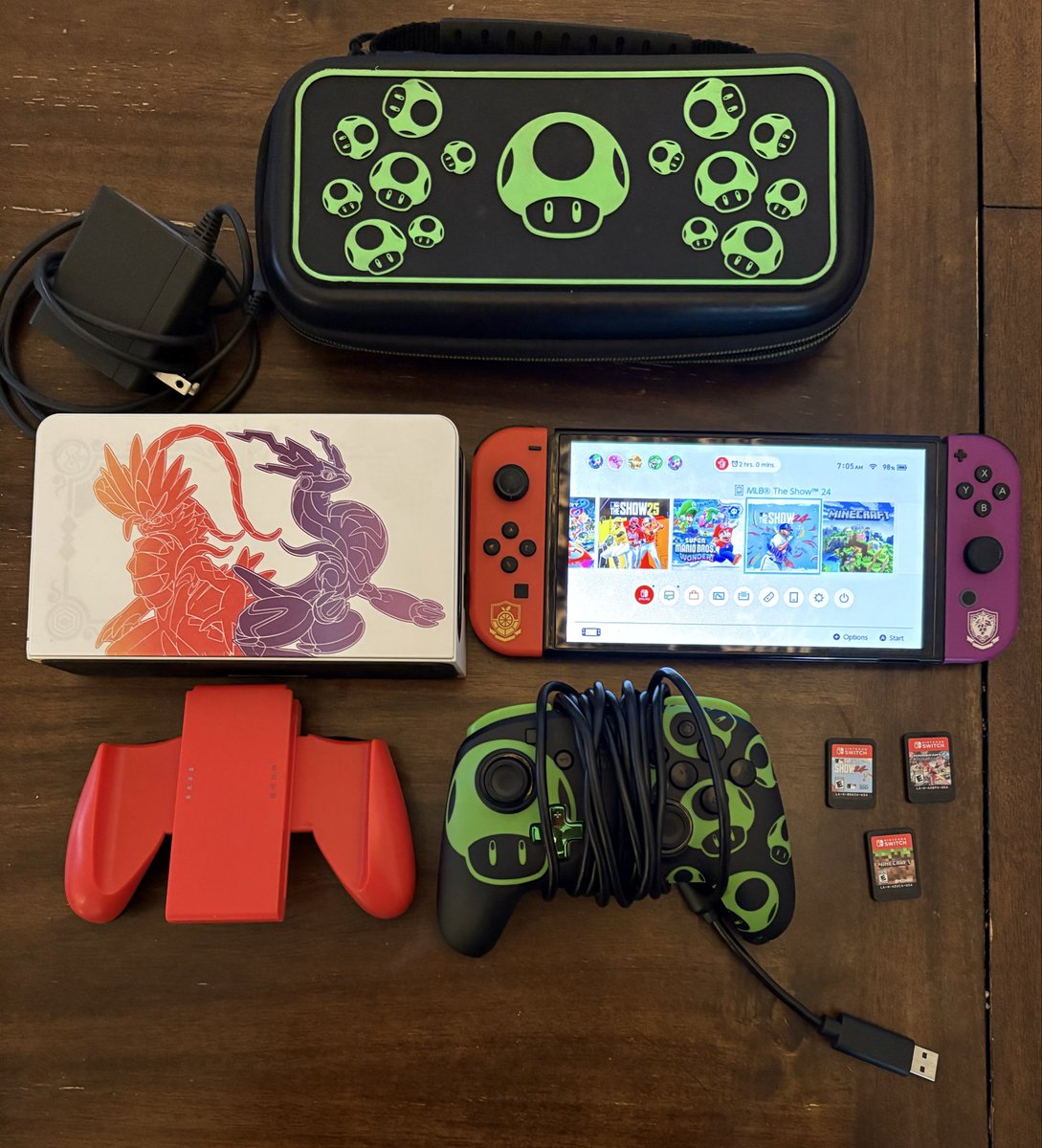 90sCollector's tweet photo. So we’ve come to realize that they don’t make Madden for the original switch. Need to gather funds for the Switch 2, therefore trying to sell all of this - 64gb model. Any interest out there?? https://t.co/0ONUCYDFat
