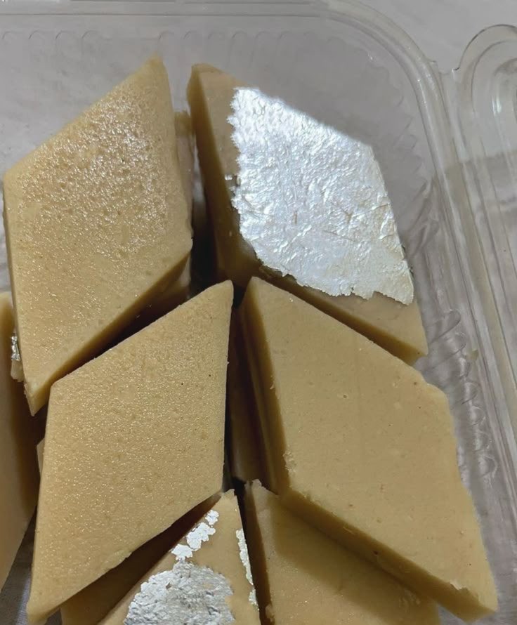 “Rising Silver prices indicates stress elsewhere…”

Kaju Katli is sadly impacted the most

It is now coming without silver.